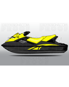 SEADOO RXT/WAKE GENERATION 3 - 2005 TO 2009 - GRAPHIC KIT - ES0005RXT