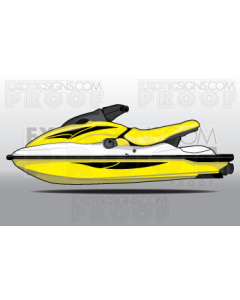 SEADOO HX - 1996 TO 1998 - GRAPHIC KIT - ES0004HX