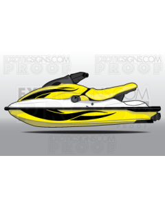 SEADOO HX - 1996 TO 1998 - GRAPHIC KIT - ES0007HX