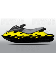 SEADOO RX/RXX - 2000 TO 2004 - GRAPHIC KIT - ES0002RXX