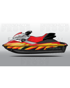 SEADOO RXP/RXP-X GENERATION 1 - 2004 TO 2011 - GRAPHIC KIT - ES0002RXP