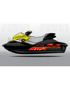 SEADOO RXP/RXP-X GENERATION 1 - 2004 TO 2011 - GRAPHIC KIT - ES0003RXP