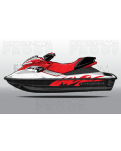SEADOO RXP/RXP-X GENERATION 1 - 2004 TO 2011 - GRAPHIC KIT - ES0008RXP