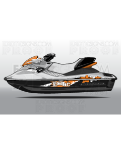SEADOO RXP/RXP-X GENERATION 1 - 2004 TO 2011 - GRAPHIC KIT - ES0010RXP