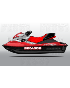 SEADOO RXP/RXP-X GENERATION 1 - 2004 TO 2011 - GRAPHIC KIT - ES0012RXP