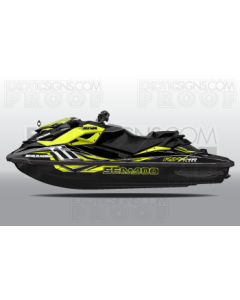 SEADOO RXP-X GENERATION 2 - 2012 TO 2020 - GRAPHIC KIT - ES0001RXP2