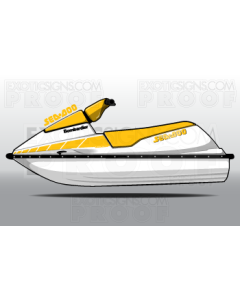 SEADOO SP, SPI, SPX, XP GENERATION 1 - 1989 TO 1993 - GRAPHIC KIT - ES0001SP