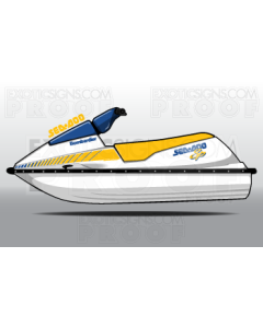 SEADOO SP, SPI, SPX, XP GENERATION 1 - 1989 TO 1993 - GRAPHIC KIT - ES0002SP