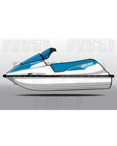 SEADOO SP, SPI, SPX, XP GENERATION 1 - 1989 TO 1993 - GRAPHIC KIT - ES0004SP