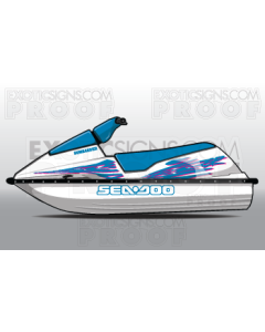 SEADOO SP, SPI, SPX, XP GENERATION 1 - 1989 TO 1993 - GRAPHIC KIT - ES0006SP