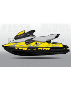 SEADOO XP GENERATION 3 - 1997 TO 2004 - GRAPHIC KIT - ES0003XP2