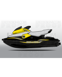 SEADOO XP GENERATION 3 - 1997 TO 2004 - GRAPHIC KIT - ES0004XP2
