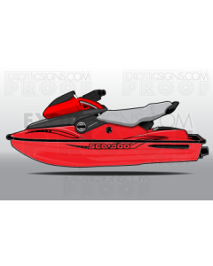 SEADOO XP GENERATION 3 - 1997 TO 2004 - GRAPHIC KIT - ES0005XP2