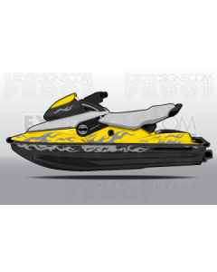 SEADOO XP GENERATION 3 - 1997 TO 2004 - GRAPHIC KIT - ES0007XP2