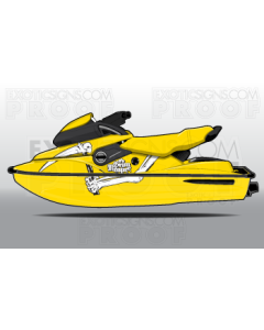 SEADOO XP GENERATION 3 - 1997 TO 2004 - GRAPHIC KIT - ES0013XP2