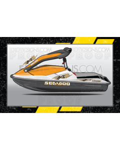 SEADOO 3D - 2005 TO 2007 - GRAPHIC KIT - ES0001S3D