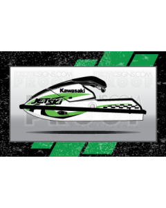 Kawasaki 650 SX Graphic Kit - EK0001K650