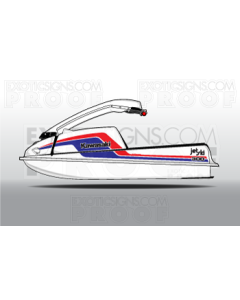 Kawasaki Jet Ski 550, 550SX,440, 400 Graphic Kit - EK0008K550