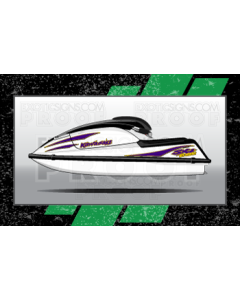 Kawasaki 750 SX / 750 SXI/SXi Pro Graphic Kit - EK0006K750