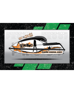 Kawasaki 750 SX / 750 SXI/SXi Pro Graphic Kit - EK0008K750
