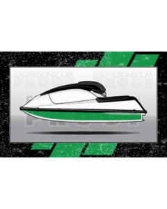 Kawasaki 750 SX / 750 SXI/SXi Pro Graphic Kit - EK0009K750