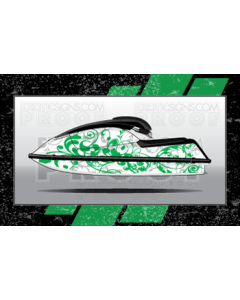 Kawasaki 750 SX / 750 SXI/SXi Pro Graphic Kit - EK0012K750