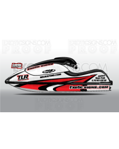 Kawasaki SX-R 800 Graphic Kit - EK0006K800