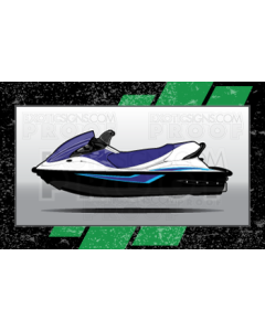 Kawasaki STX-12F, 15F Graphic Kit - EK0002STXG3A