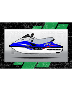 Kawasaki Jet Ski Ultra 130/150 Graphic Kit - EK0001U1