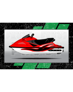 Kawasaki Jet Ski Ultra 130/150 Graphic Kit - EK0004U1