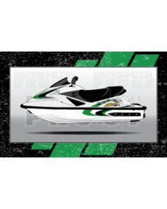 Kawasaki Jet Ski Ultra 130/150 Graphic Kit - EK0006U1