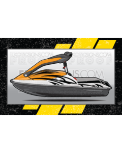 SEADOO 3D - 2005 TO 2007 - GRAPHIC KIT - ES0002S3D