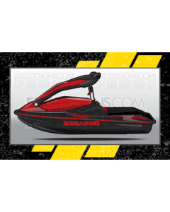 SEADOO 3D - 2005 TO 2007 - GRAPHIC KIT - ES0003S3D