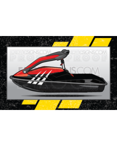 SEADOO 3D - 2005 TO 2007 - GRAPHIC KIT - ES0008S3D