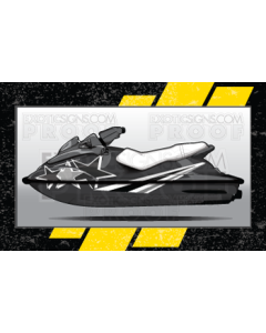 SeaDoo GSX/GS/GSI - 1996 to 2001 - Graphic Kit ES0010GSX