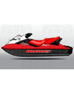 SEADOO RXT/WAKE GENERATION 3 - 2005 TO 2009 - GRAPHIC KIT - ES0010RXT
