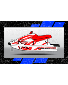 Yamaha Blaster Generation 1 Graphic Kit - EY0007BL