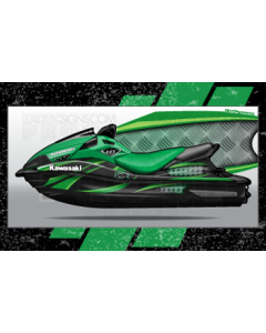 Kawasaki Jet Ski Ultra 300/310 Graphic Kit - EK0001U3