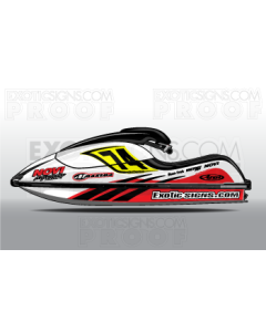 Kawasaki SX-R 800 Graphic Kit - EK0009K800