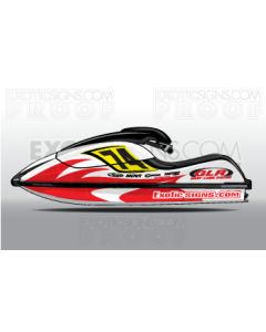 Kawasaki SX-R 800 Graphic Kit - EK0010K800