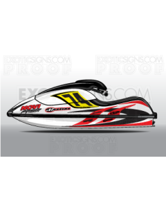 Kawasaki SX-R 800 Graphic Kit - EK0011K800