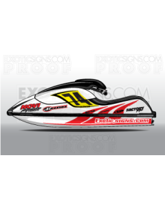 Kawasaki SX-R 800 Graphic Kit - EK0012K800